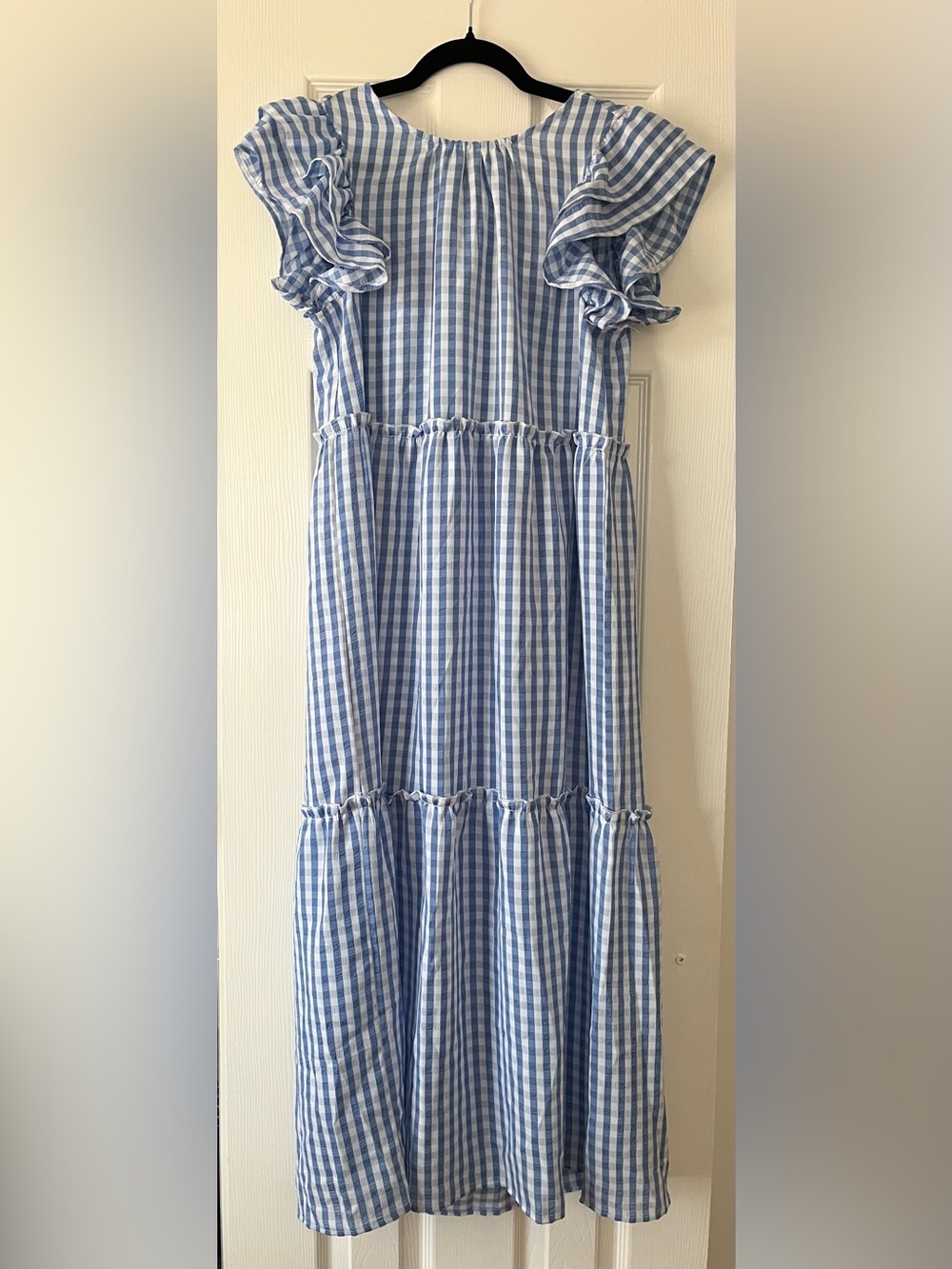 Mud Pie Gingham Dress. Size Small